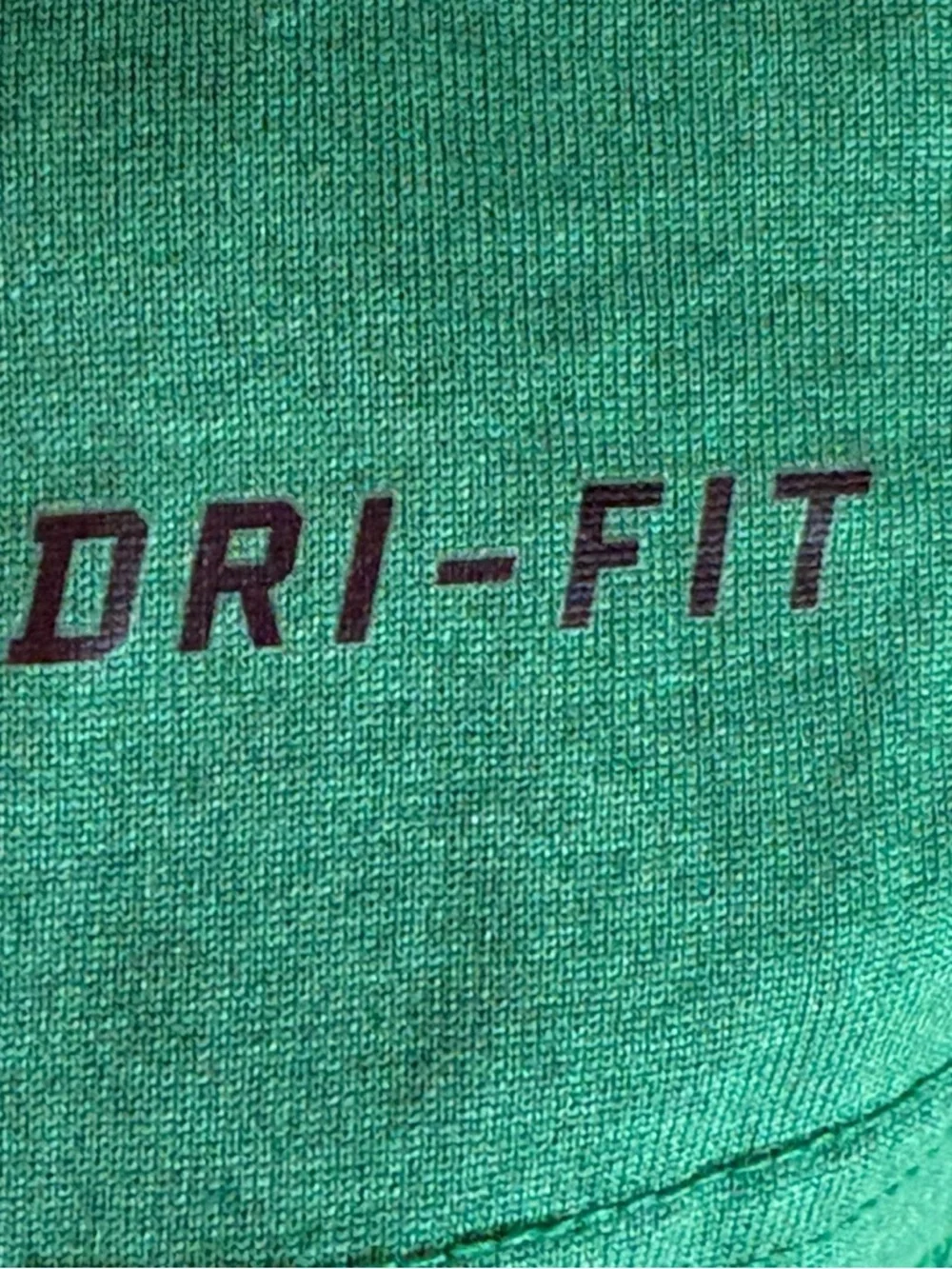 Nike Dri-Fit Green Tee Shirt Mens Size Medium